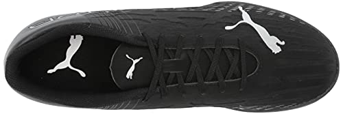 PUMA Puma Men's Ultra 4.3 IT Soccer Shoe, Black Silver-Asphalt, 11.5
