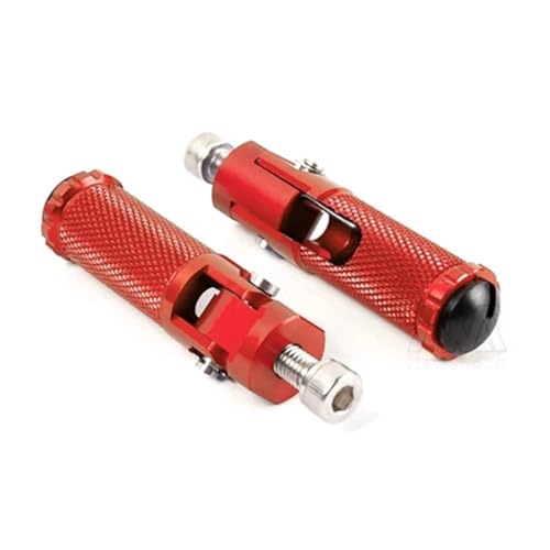 Pédales pliantes M8 en aluminium universelles pour moto et vélo