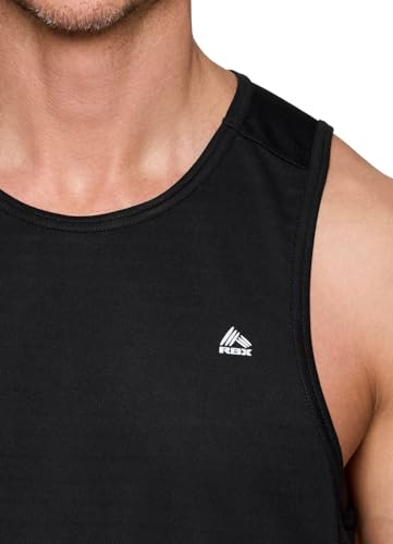 RBX Active Men's Lightweight Quick Dry Performance Sleeveless Muscle Tee2
