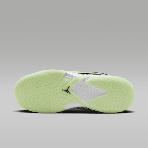 Jordan Heir Women's Basketball Shoes (FZ2471-100, Sail/Vapor Green/Black)2