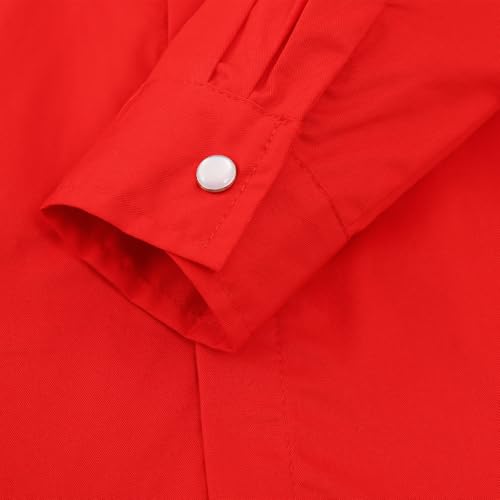 Image of Spring&Gege Boys' Long Sleeve Western Cowboys Pearl Snap Button Down Shirts (5-14 Years)