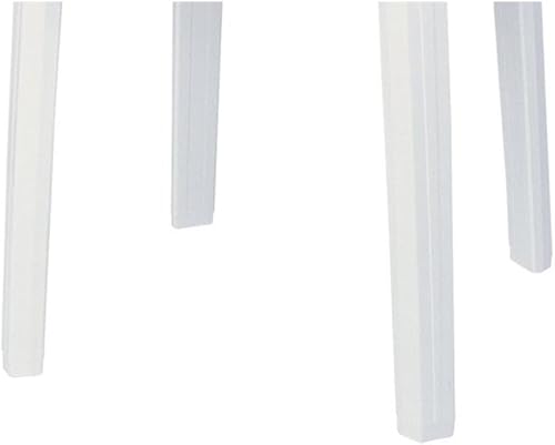 Miniatura 4 de Compamia Ronda - Mesa de comedor redonda de resina de 36 pulgadas, color blanco, grado comercial