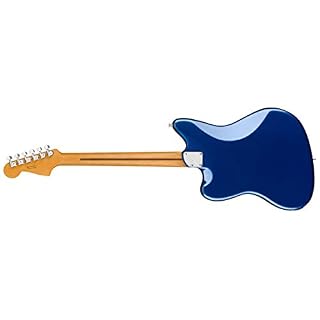 Fender American Ultra Jazzmaster MN Cobra Blue – Guitare Électrique - Les Beatles, Paul McCartney, John Lennon, RIngo Starr, George Harrison Fender American Ultra Jazzmaster MN Cobra Blue - Guitare Électrique – Image 2