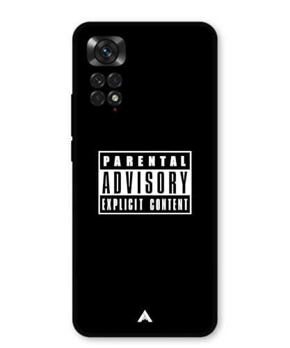 Image of Premium Explicit Case for Xiaomi Redmi Note 11 Soft-Touch Metal TPU Back Cover, Shockproof, Designer, Aesthetic Mobile Phone Case (Glossy Finish)