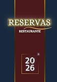 Libro de reservas restaurante 2026 2 páginas por día: Agenda reservas 2026 A4 con fechas para todo el año