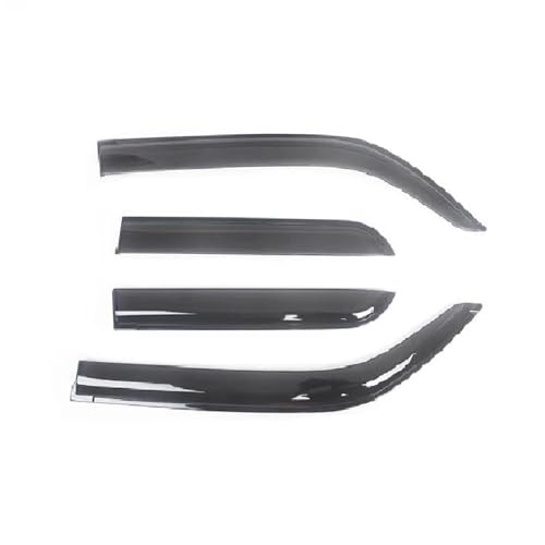 Déflecteurs de vent pour BMW X4 F26 2015-2017 visières de fenêtre latérale noires