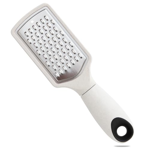 Beille Cream Stainless Steel Wheat Straw Handheld Cheese Grater Kitchen Utensils