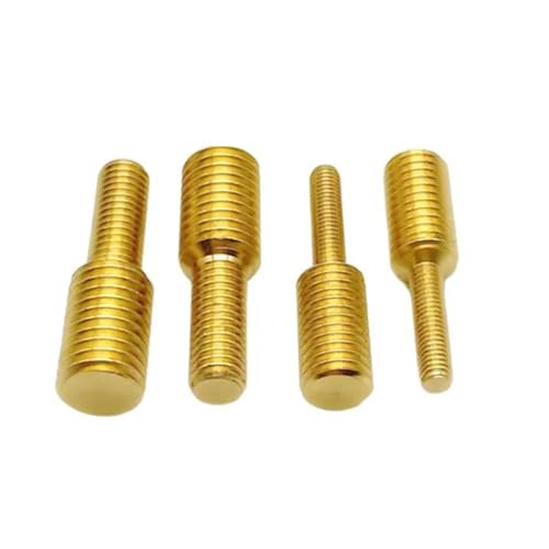 Tige filetée double tête M8 M10 vis de conversion laiton pour raccord mécanique