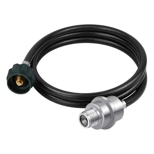 Propane Fuel Filter F273699 with Hose Compatible with Mr heater Buddy and Big Buddy, F273699 Fuel Filter with Propane Adapter Hose CSA Certified