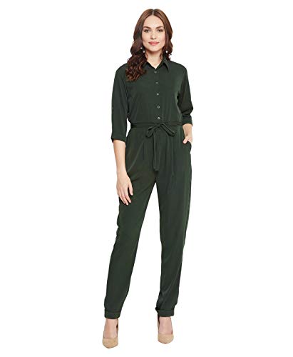 Image of Uptownie Lite Women's Green Maxi Jumpsuit