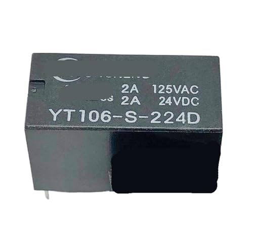 Relais 8 broches YT106-S-224D 24V (4078-24V-2A) pour circuit imprimé