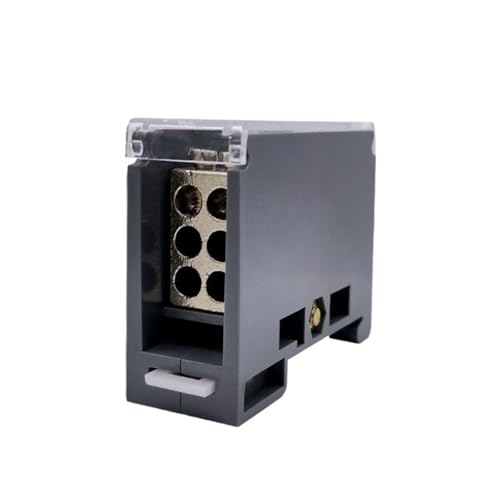 Caja de conexiones de cobre de alta conductividad con entrada única y seis salidas para cable