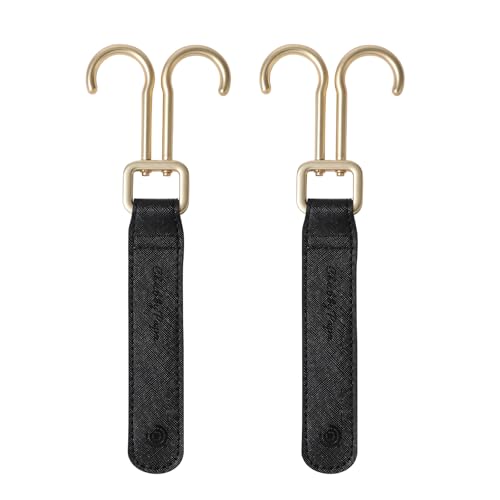 Convenient Strollers Attachment Hook 2Pcs Strong Metal Clips Hanging Rack Hook for Hanging Baby Essential Product