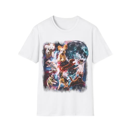 T-shirt Chien de l'Espace pour vos sorties décontractées et moments détendus