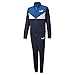 PUMA Jungen Colorblock Poly Suit Trainingsanzug, Peacoat, 12 años