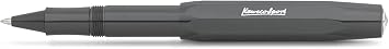 Kaweco SKYLINE SPORT Rollerball Grey I Gel/Ballpoint Pen Including 0.7 mm Refill I in Summery Design with Ceramic Ball 13.5 cm