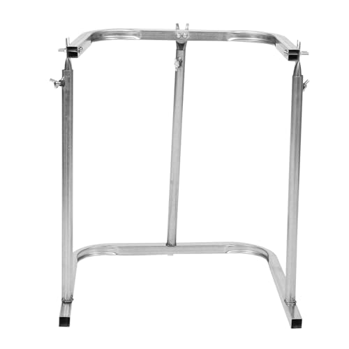Support de paquet poubelles de jardin YARNOW en acier argenté pour déchets de camping