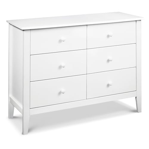 Image of Carter's by DaVinci Morgan 6-Drawer Dresser in White