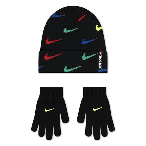 Image of Nike Kids' Beanie and Glove Set