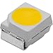 50x Superhelle SMD LEDs PLCC2 ; 3528 3,5x2,8x1,9mm ; Kalt Weiß 6000K