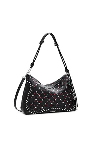 Desigual bolso de hombro bolso bandolera Leiria Yankee Shoulder Bag Black negro Desigual bolso de hombro bolso bandolera Leiria Yankee Shoulder Bag Black negro