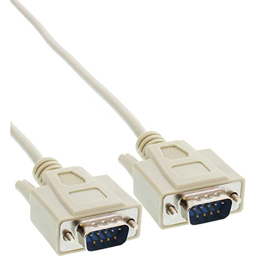Inline Serial Cable Db9 M/M 3M 3M Male 9Pin Sub D Male 9Pin Sub D Grigio Cavo Seriale