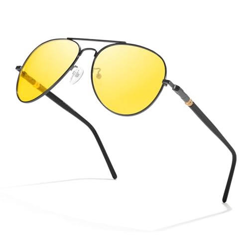 Tjutr Gafas Polarizadas De Conducción Nocturna Para Conducción De Coches Para Hombre Y Mujer, Hd, Visión Amarilla, Protección Antirreflejos, Uv400, Gris Tjutr Gafas Polarizadas De Conducción Nocturna Para Conducción De Coches Para Hombre Y Mujer, Hd, Visión Amarilla, Protección Antirreflejos, Uv400, Gris