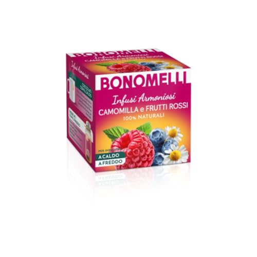 Infuso delizioso, in cui le note fresche dei frutti rossi incontrano quelle soavi della camomilla