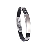 Ionpro TitaniumDetox LympUnclog Wristband Lymph Detox Magnetic Bracelets Adjustable Silicone Bracele