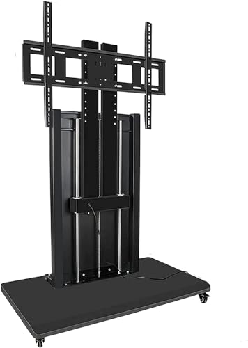 Soporte móvil para TV con control inteligente y columnas dobles miniatura 1