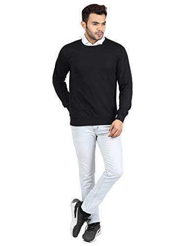 Image of River Hill Men's Fleece Round Neck Sweater