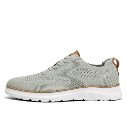 Image of Mens Casual Dress Shoes Fashion Mesh Oxfords Business Walking Work Sneakers Comfortable Lightweight Soft Sole