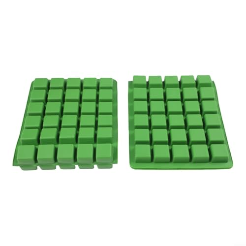2 Moldes de Silicona para Hielos y Chocolates Verde miniatura 6