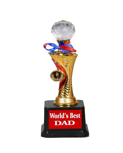 Gift for Worlds Best Dad Trophy/Best dad Trophy/Trophy for dad Trophy-8.5 Inch (B0CP432JW4) Amazon Price History, Amazon Price Tracker