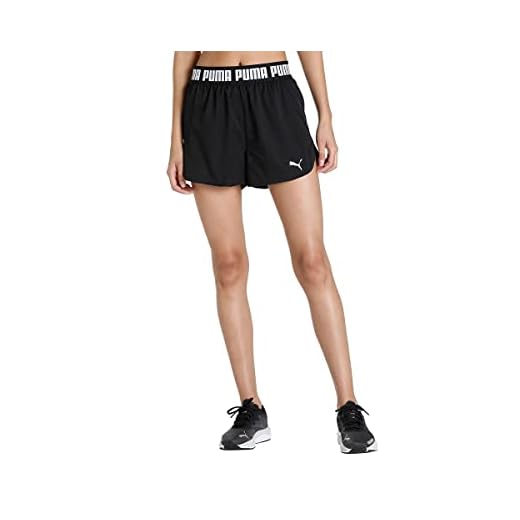 PUMA Train Strong Woven 3" Short Pantalones Cortos de Punto, Unisex Adulto, Negro Black, S