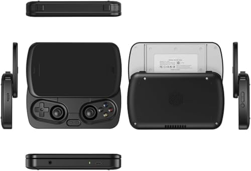 Consola de juegos portátil plegable con pantalla IPS y sistema Android de larga duración para juegos portátiles