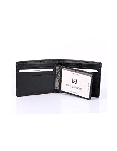 Men's RFID Blocking Leather Bifold Wallet with Card Holder Insert …4