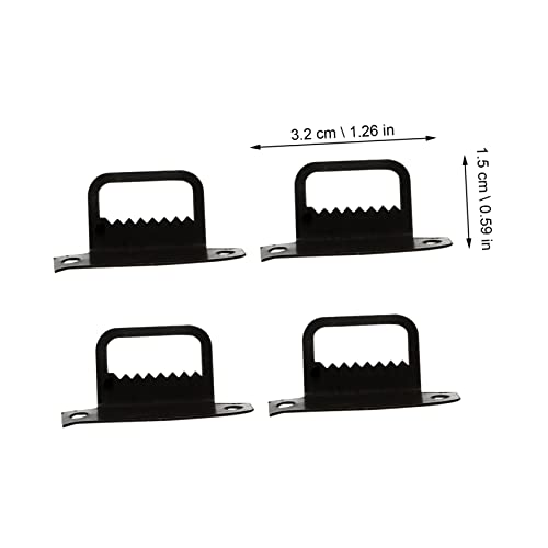 Image of 100pcs Shaped Picture Frame Hangers Easy Install Photo Hanging Hardware for Wall Art Suitable for Framed Pictures Posters and More