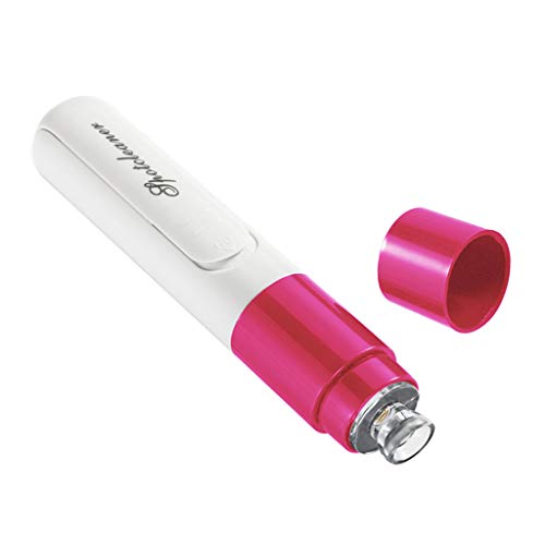 Fityle Blackhead Remover Vacuum Suction Facial Pore Cleaner Electric Comedone Extractor Kit for Women and Men, Black Heads Extraction - Rose Red