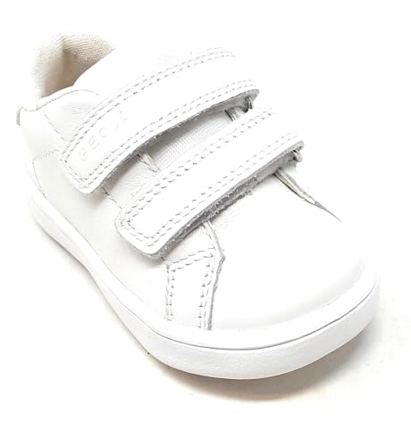 Chaussure blanche enfant Geox cuir de qualité supérieure - 2