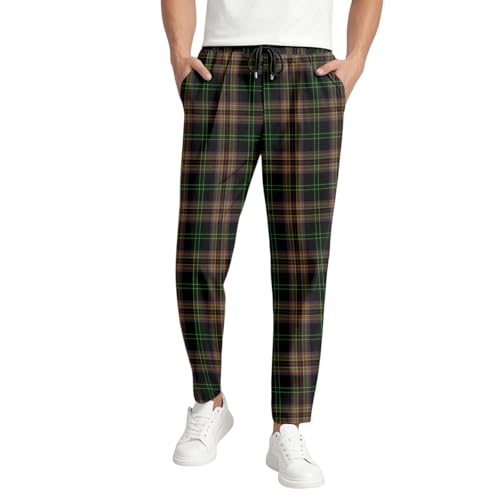 SOOUICKER Freizeithose Herren Lang Kariert Baggy Jogginghose Herren Sommer Muster Sporthose Bunt Weites Bein Sommerhose Leicht Weit Karierte Hose Jogger mit Gummizug SOOUICKER Freizeithose Herren Lang Kariert Baggy Jogginghose Herren Sommer Muster Sporthose Bunt Weites Bein Sommerhose Leicht Weit Karierte Hose Jogger mit Gummizug