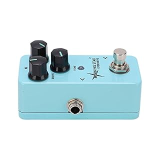 Pédale d’overdrive Pédale d’effet de guitare Mini Overdrive analogique Accessoire d’instrument de musique réglable… - Les Beatles, Paul McCartney, John Lennon, RIngo Starr, George Harrison