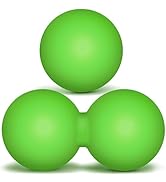 Toplive Silicone Massage Ball, 2 Pack Lacrosse Massage Ball & Single Roller Massage Ball, Physica...