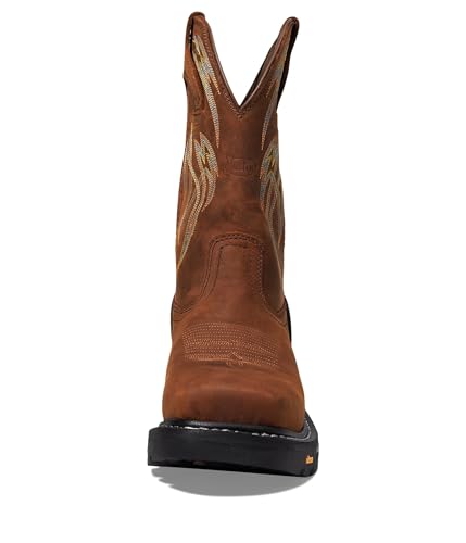 Justin Boots Men's CR2152 Frontline Hiviz 11” Waterproof Work Boot2