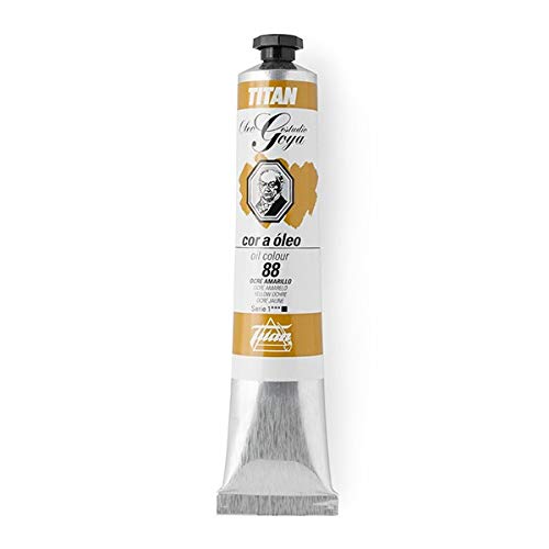 Goya Titan Gelbe Farben Öl - Rohr 10-60 ml, 88-Yellow Ochre Cover