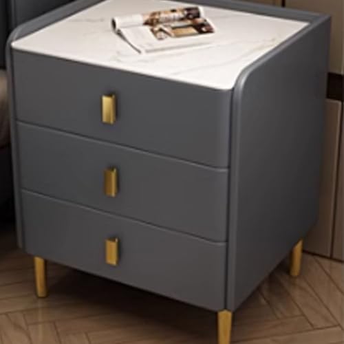 Table de chevet en bois massif pour chambre étroite avec plateau anti-rayure