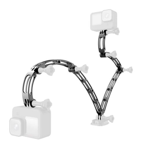 Brazo de extensión para casco de cámara en aluminio ligero y resistente 6