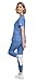 Eadflie Scrubs for Women Set - 8-Pocket V-Neck Scrub Uniform, Stretch Jogger Pants, Medical Workwear for Nurses, Pet Care (Sky Blue/L)