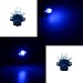 Qasim 10x LED T5 B8.4D COB Bombillas 1SMD Azul para Luz de...