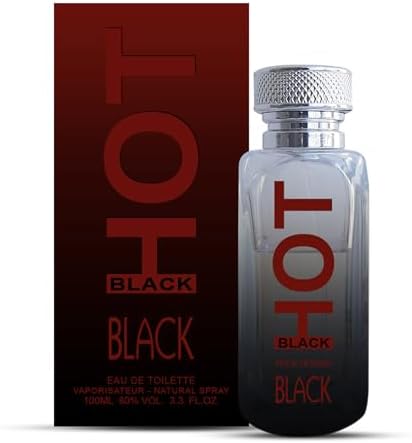 BERNARD DIMITRI HOT BLACK | Perfume for Men - 100 ML Each|Pack of 2| Fresh Citrus & Floral Fragrance | Long- Refreshing| Travel Friendly | Fresh Long-Lasting smell | Idle Gift For Loved Once